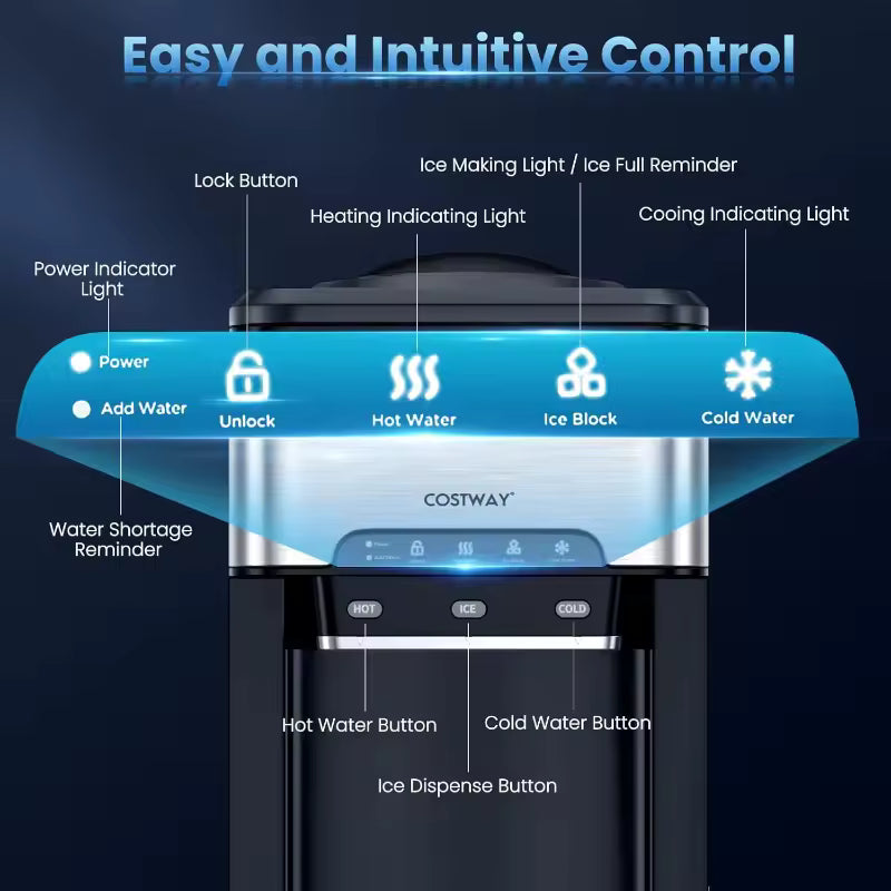 EzCool™ Smart Water & Ice System