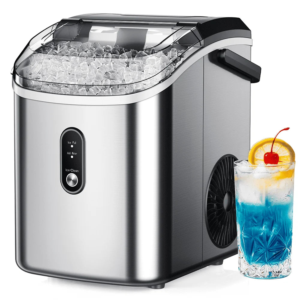 Ezice QuickCube™ – 26LB/Day Portable Ice Maker with Auto-Clean & Handle